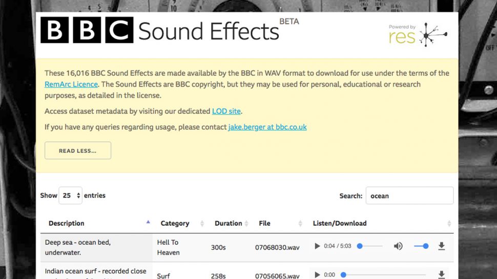 BBC-Sound-Effects